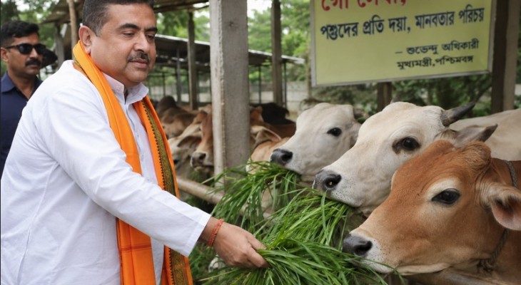 পশ্চিমবঙ্গে গরুসহ সব ধরনের পশু জবাই নিষিদ্ধ করলো বিজেপি সরকার
